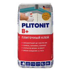Клей для плитки Plitonit B+ С2ТЕ 25 кг