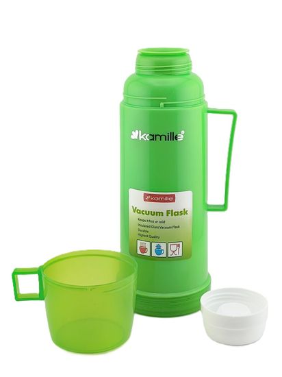 Термос 450 мл. со стеклянной колбой Kamille KM 2070 пластиковый корпус