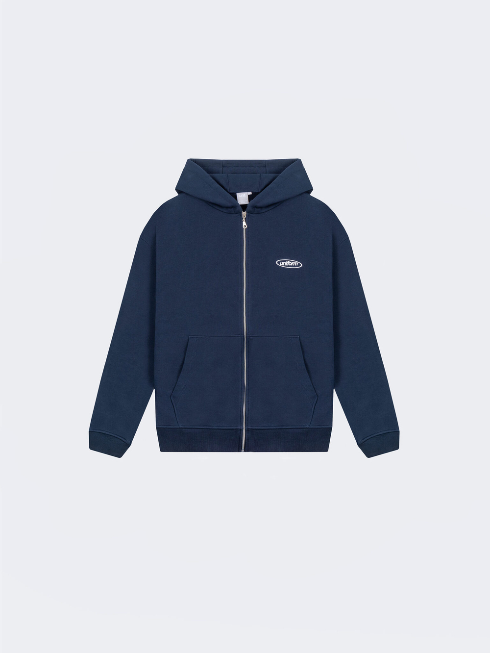 Худи UNIFORM Zip regular, Синий