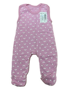 Ползунки длинные на кнопках швы наружу из кулирки (100% хлопок) на рост 62 см