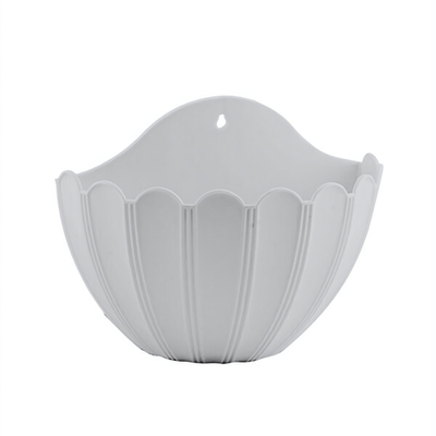 Кашпо "Хризантема" настенное 2л (бел)