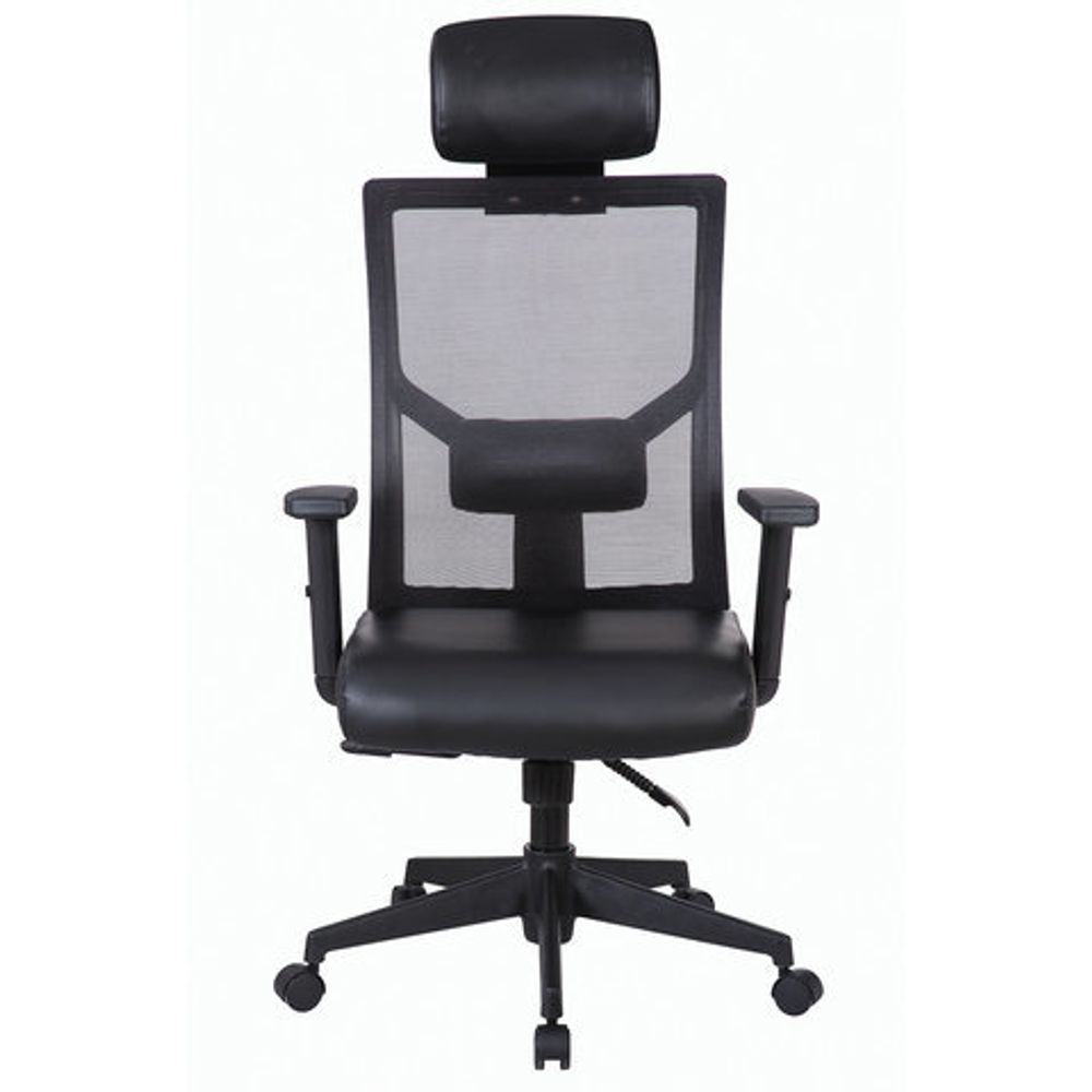 Кресло офисное BRABIX "Spectrum ER-402", синхромеханизм, подголовник, регулируемые подлокотники, 531836