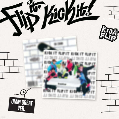 Альбом KickFlip - 1st Mini Album 'Flip it, Kick it!' [Umm Great ver.]