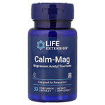 Life Extension, Calm-Mag, ацетил тауринат магния, 30 вегетарианских капсул
