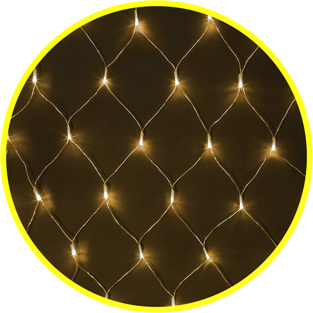 Гирлянда Navigator 61 850 NGF-N01-240WW-12-2x2m-230-TR-IP20