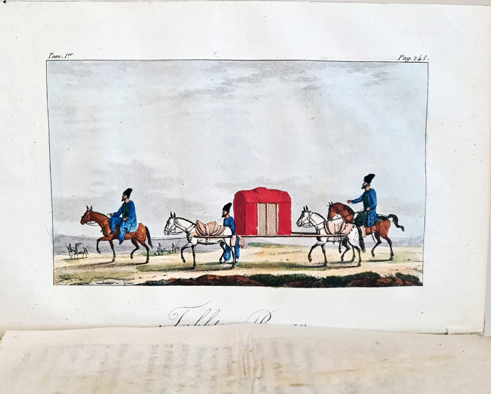 "Second voyage en Perse, en Armenie. Tome 1, 2" Par Jacques Morier, 1818