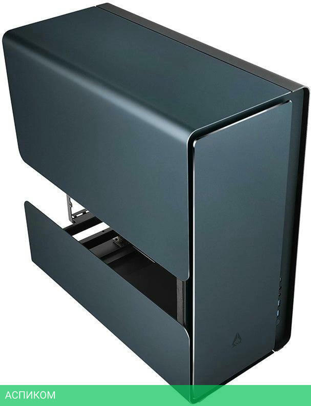 Корпус Azza Cast черный без БП (CSAZ-808BM)
