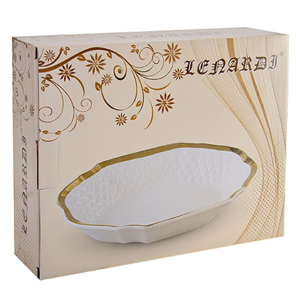 Овальное блюдо Lenardi 110-305 28 см