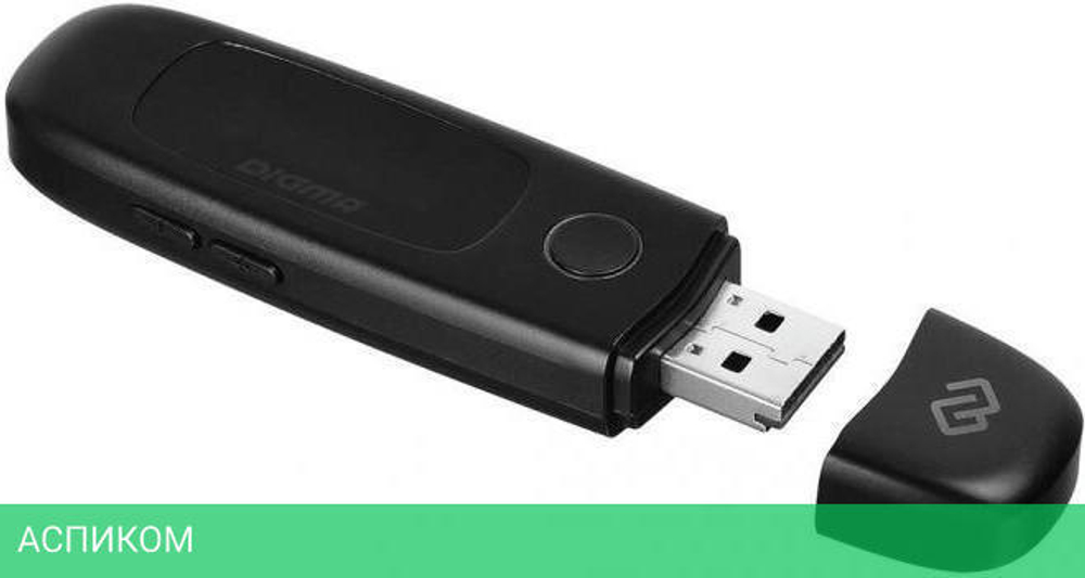 MP3-плеер Digma U4 черный