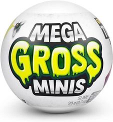 ZURU Набор-сюрприз из 5 миниатюрных игрушек-сюрпризов Mega Gross Minis [5 самых отвратительных миниатюрных