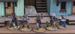 DMHP001 DMH Plastic Gunfighters