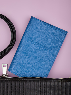 Обложка на паспорт кожаная