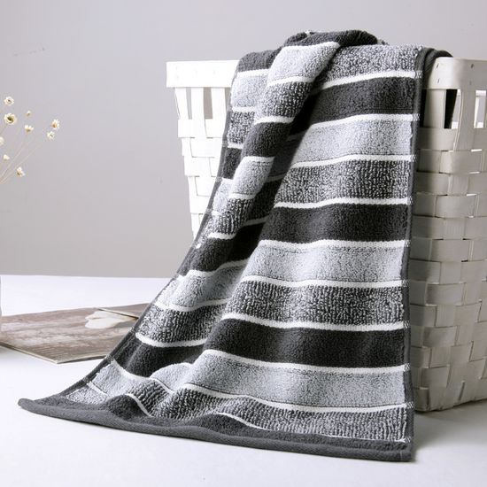 Мужское полотенце, GА1405, 70*34 (Серый, 19141004907)