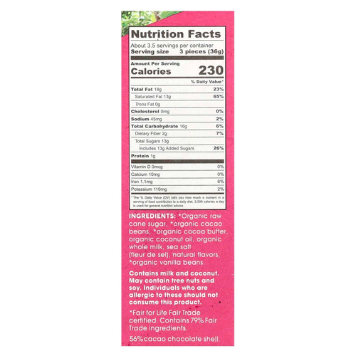 Alter Eco, Органические трюфели из темного шоколада, морская соль, 10 трюфелей в индивидуальной упаковке, 120 г (4,2 унции)