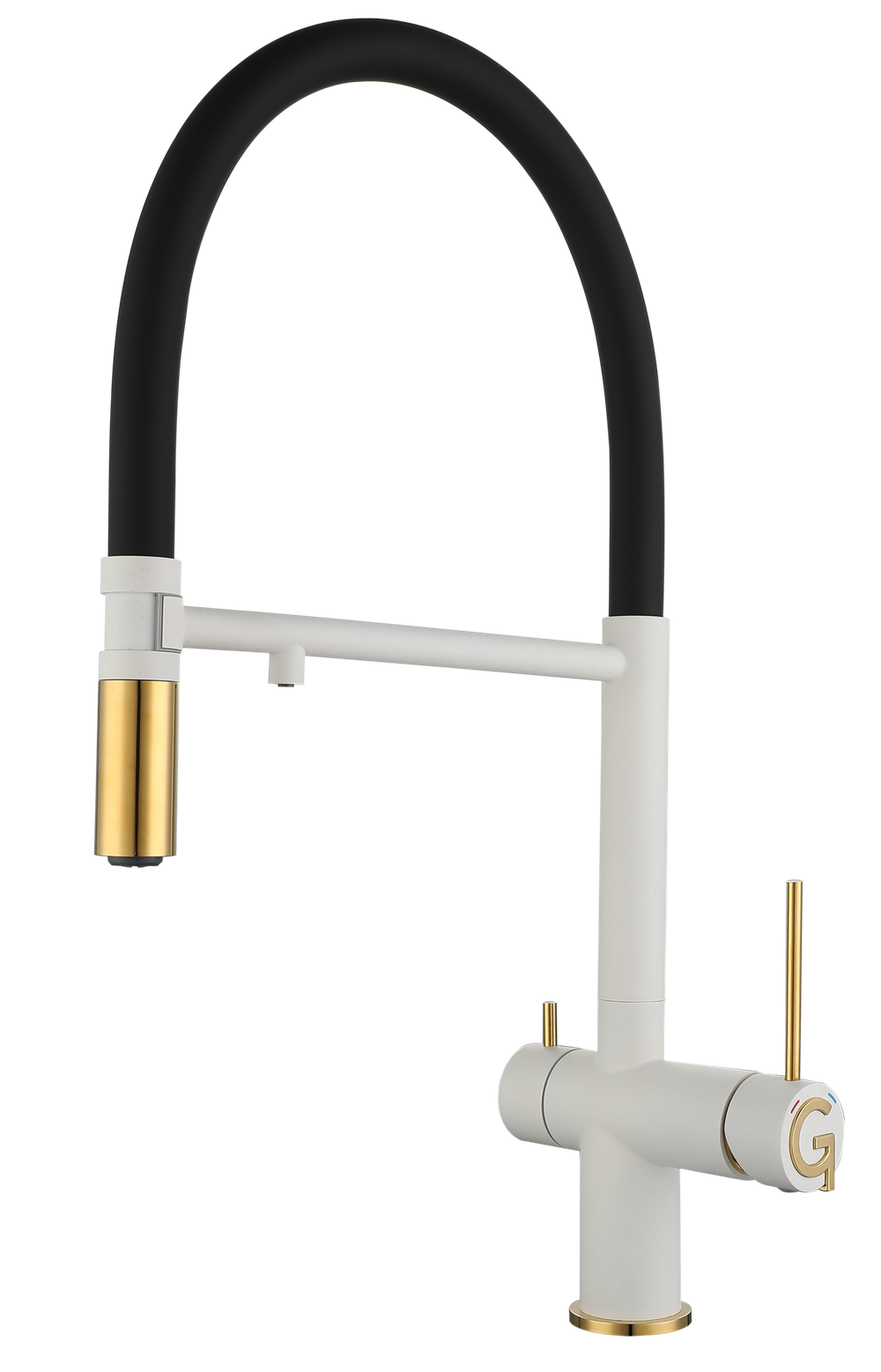 Rivelato Adria U-обр. гибкий излив с краном питьевой воды D-35мм brina/oro арт1523517 brina oro