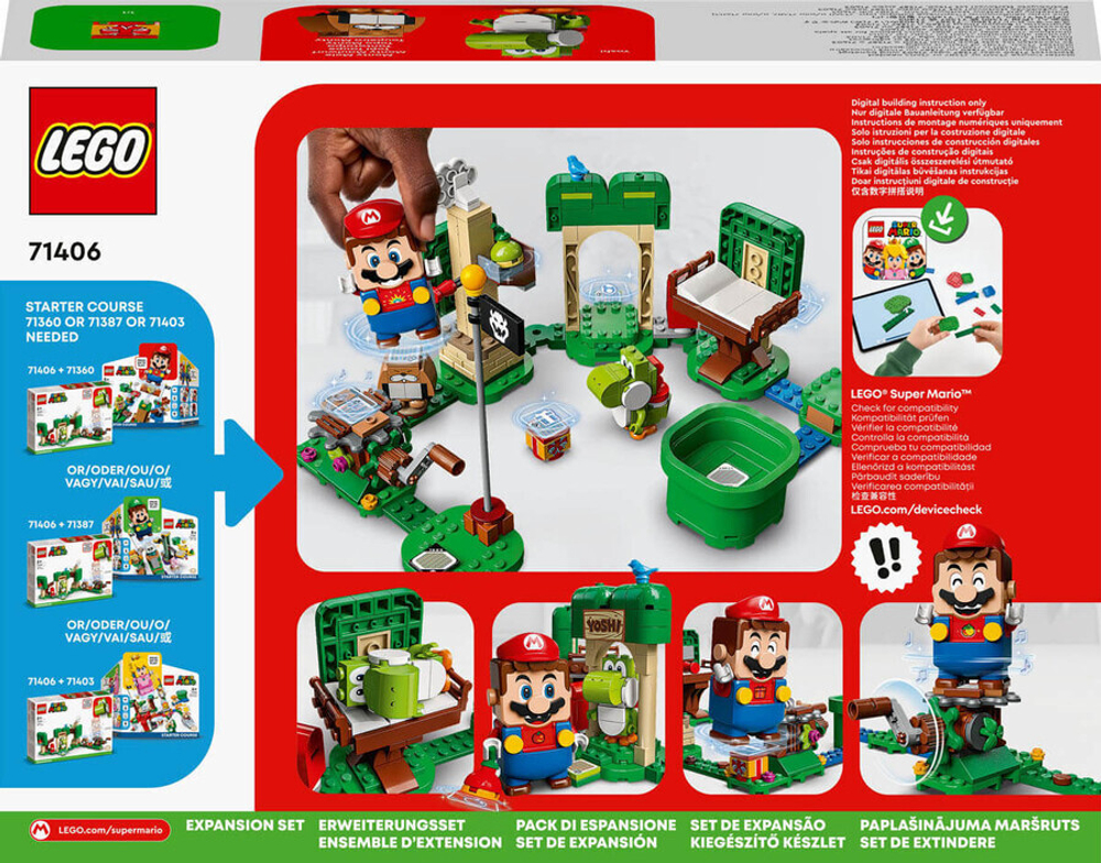 Конструктор LEGO Super Mario 71406 Подарочный домик Йоши