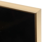 Картина интерьерная в раме «КАНТОТТО», золотое перо,19*29см (термоусадочная пленка)