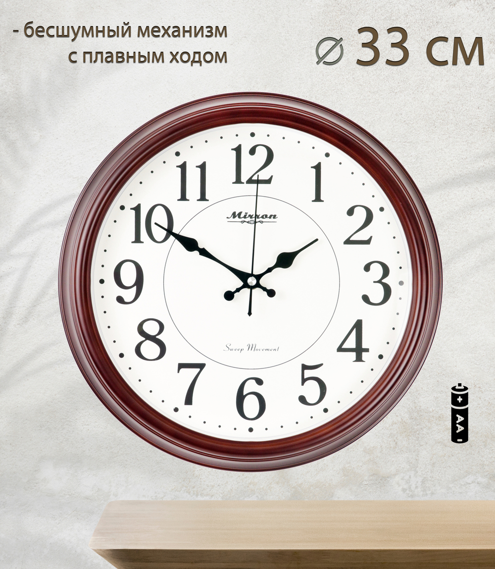 Настенные часы MIRRON, P2931A-1 ТДБ