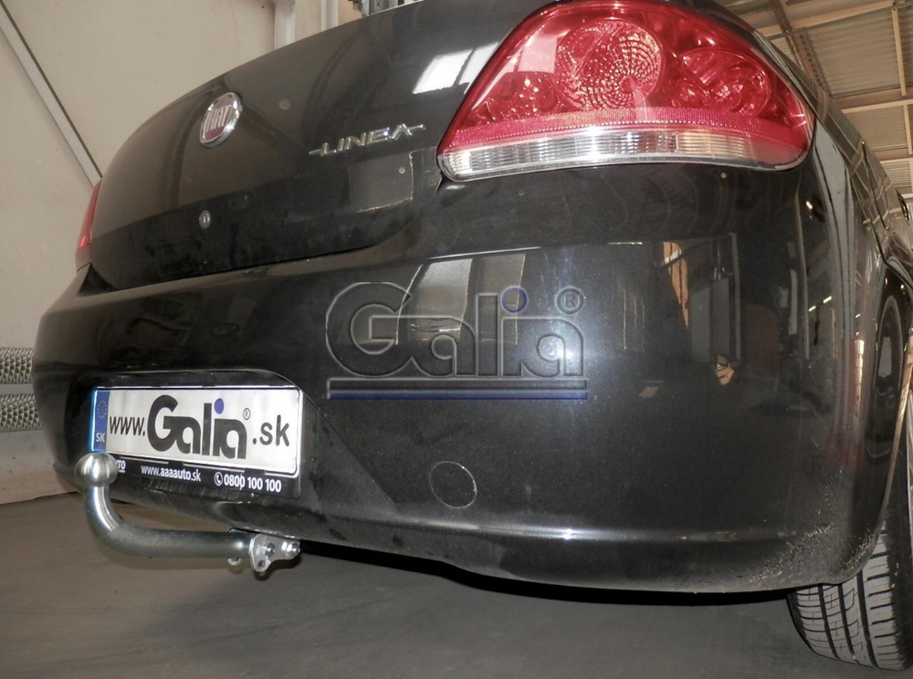 Фаркоп оцинкованный Galia F108A для FIAT Linea 2007-2015(паспорт и сертификат в комплекте)(без электрики)