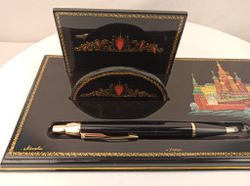 Визитница настольная с ручкой "Москва Златоглавая" №1