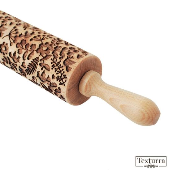 Скалка с узором Летний луг