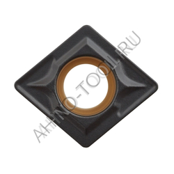 Пластина твердосплавная ISO CCMT060204-KMA ACK10E AHNO по чугуну, чистовая