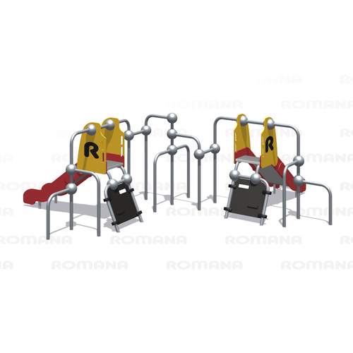 Детский спортивно-игровой комплекс с лазом серия "Сфера" Romana 057.09.00