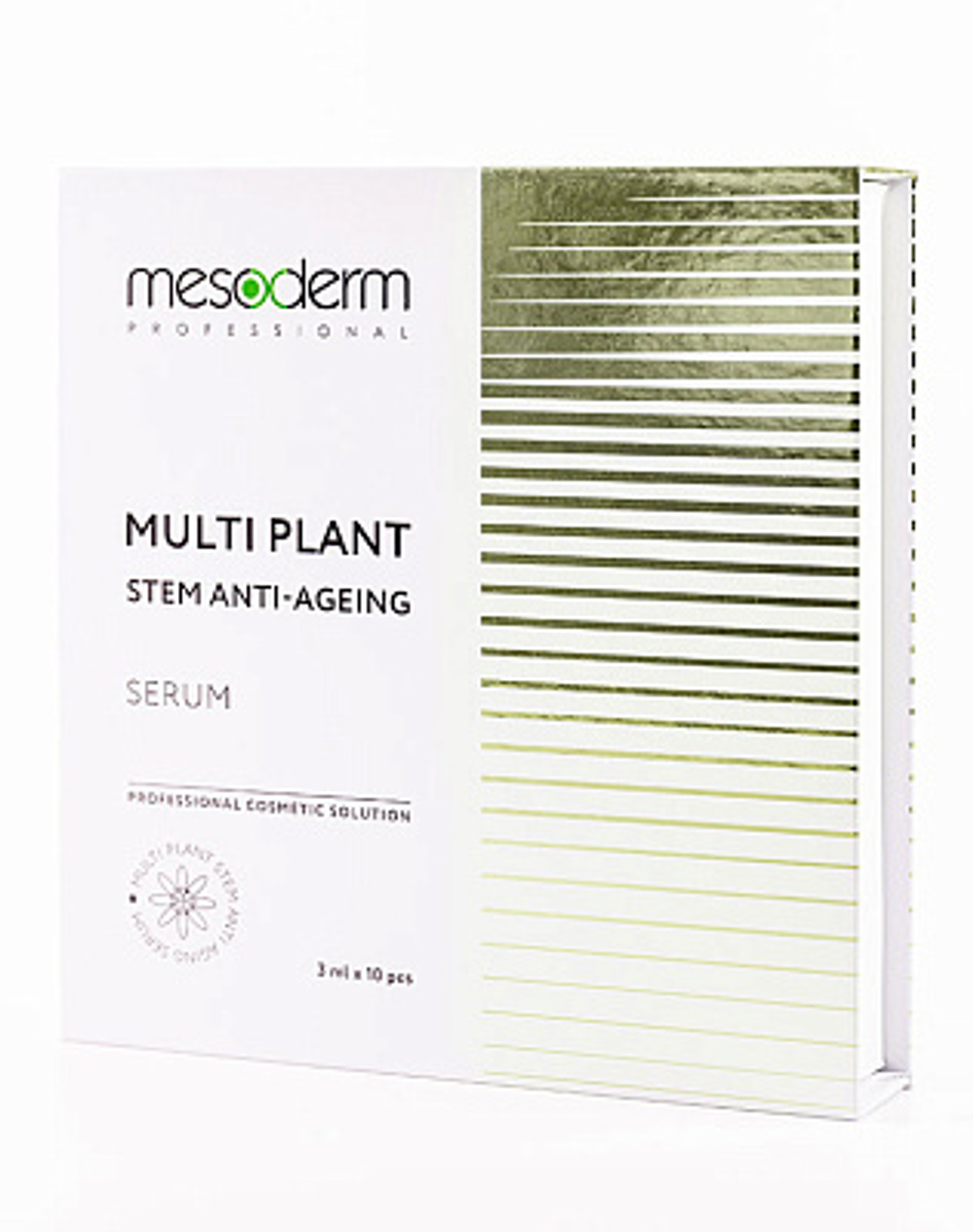 Антивозрастная сыворотка для фракционной мезотерапии «Multi Plant Stem Anti Aging Serum» 3 мл х 10 шт, Mesoderm