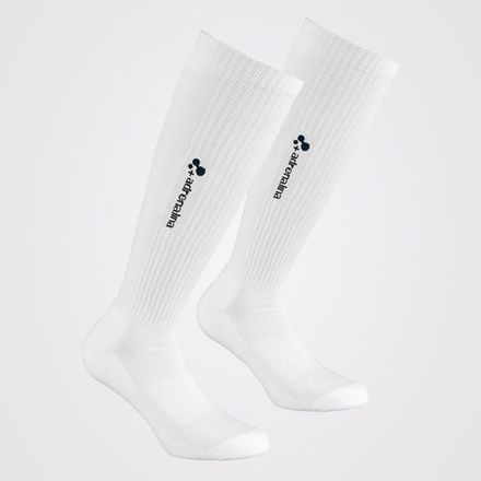 Гольфы волейб. +ADRENALINA Samba 2302-021, р.L, 48% хлопок, 48%полиамид, 4%эласт, белый