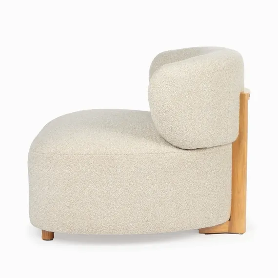 Лаунж-кресло Non серое