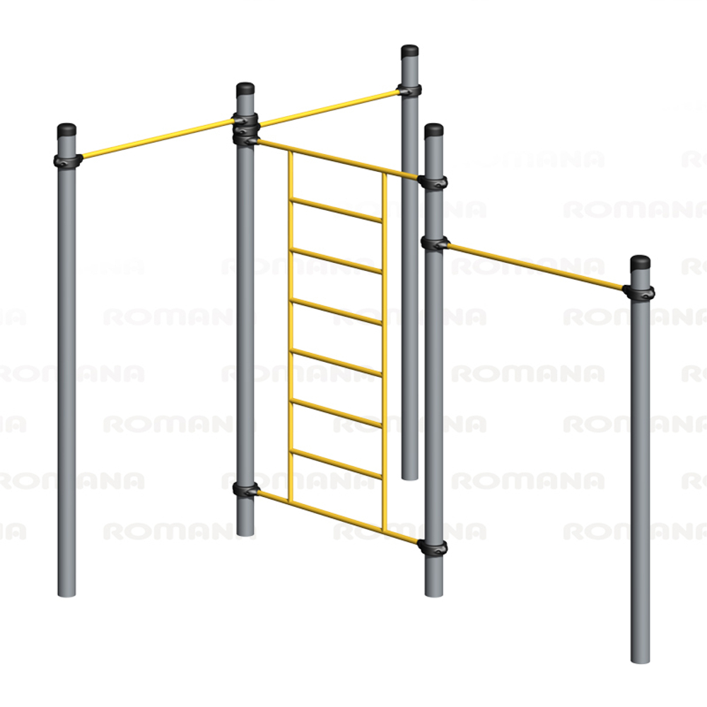 Оборудование спортивное с лестницей Romana 501.37.01
