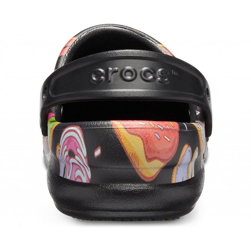 Black work crocs store