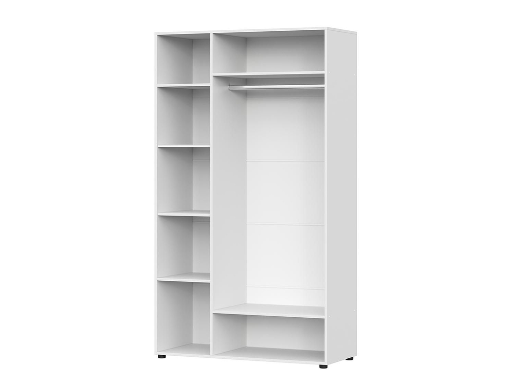 Токио шкаф трехстворчатый / Белый текстурный