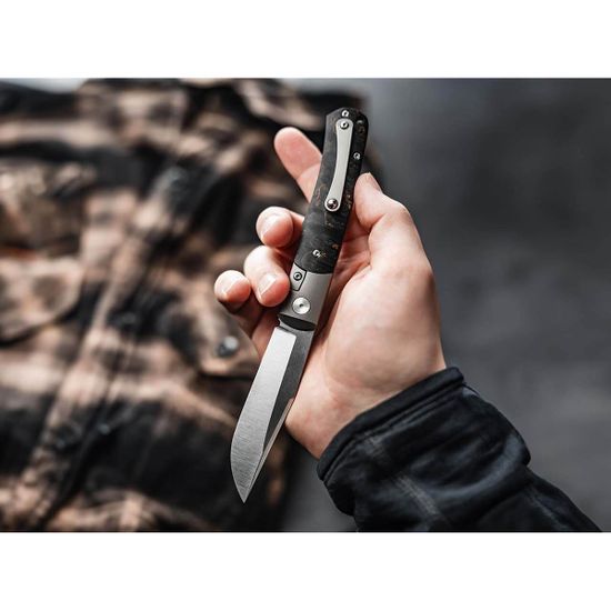 Boker BK112098 TRPPR Curly Birch Wood - складной, рук-ть титан/дерево, клинок MagnaCut