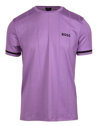 Теннисная футболка BOSS Regular TOC DN - Purple