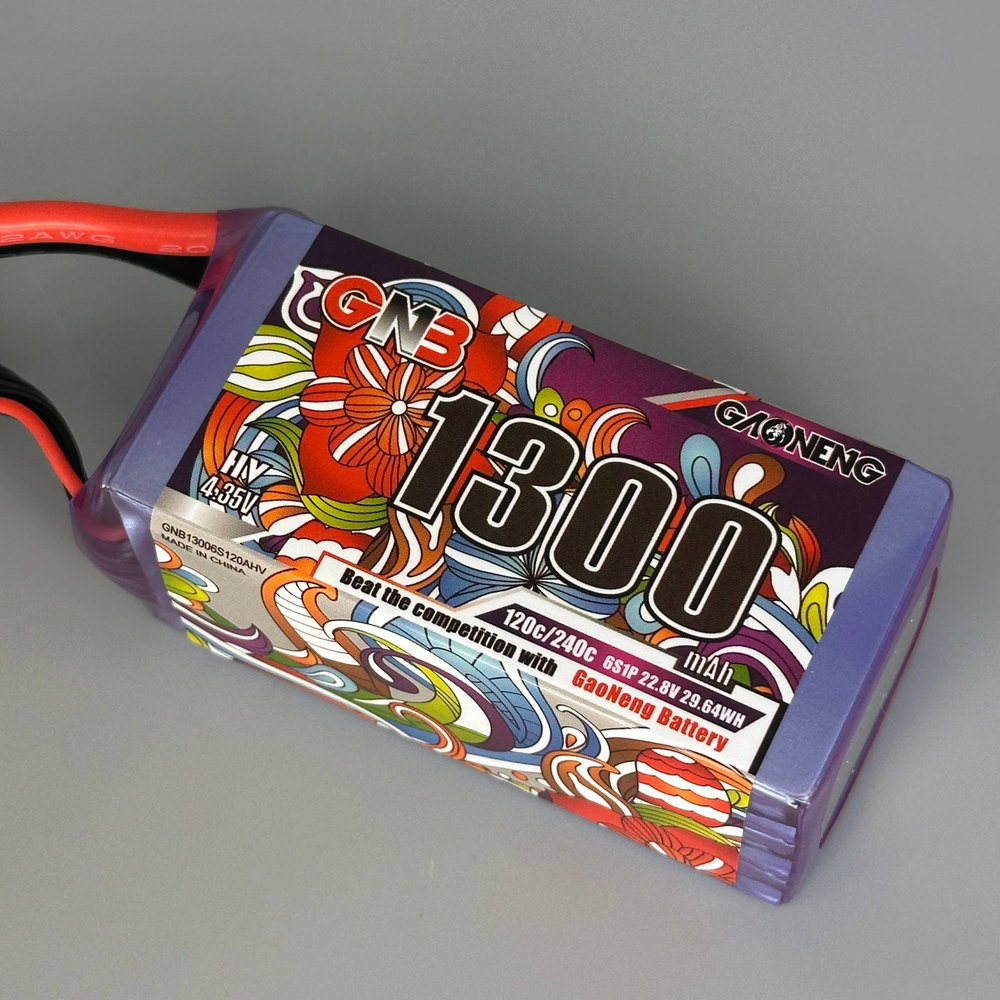 Аккумулятор GNB 1300mah 6S 120C HV