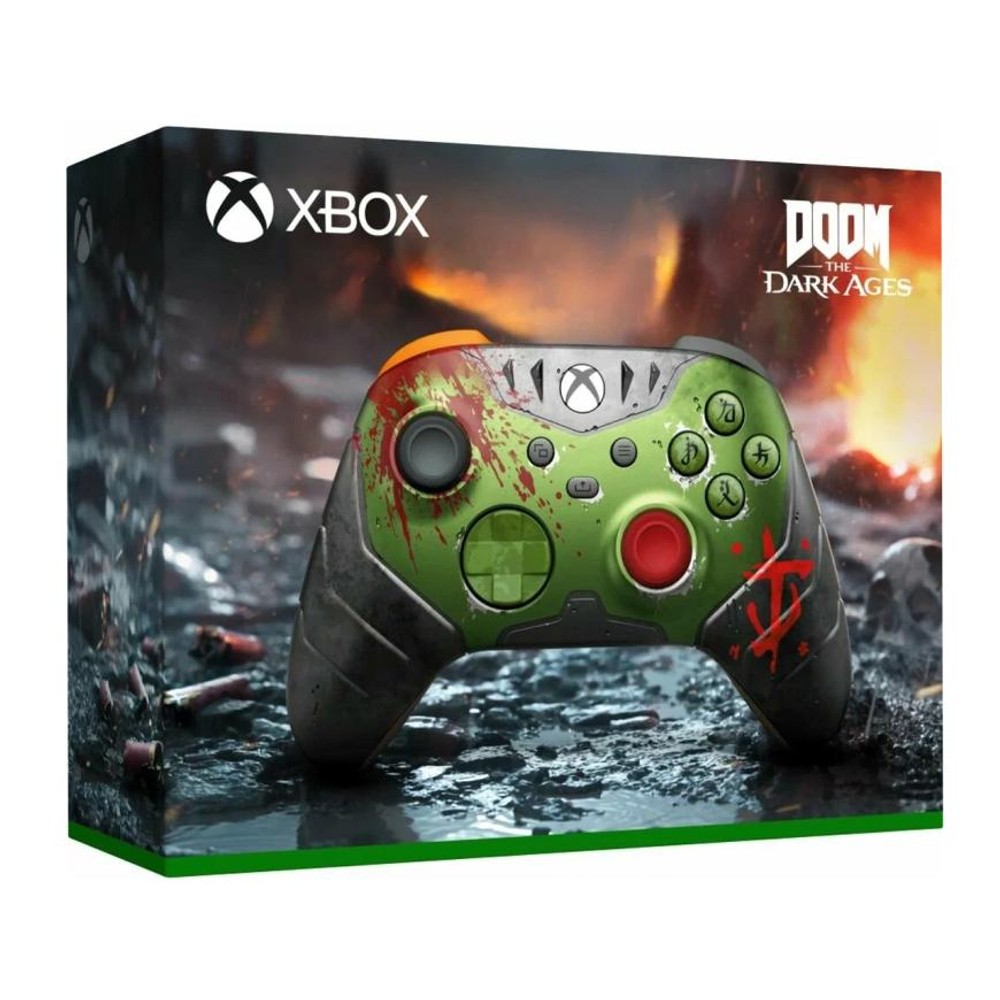 Беспроводной геймпад Microsoft Xbox Wireless Controller — DOOM: The Dark Ages Limited Edition