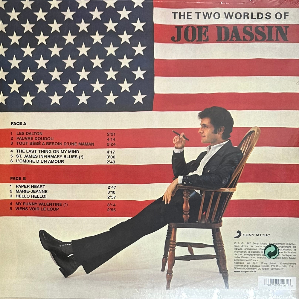 Joe Dassin - Les Deux Mondes De Joe Dassin (Франция 2018г.)