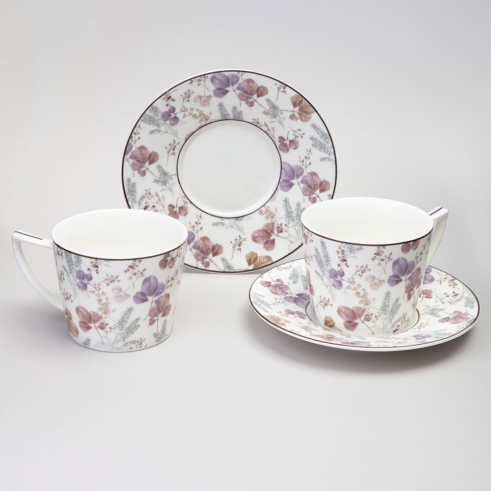 ЧАЙНЫЙ НАБОР LEFARD "BLOSSOM" НА 2 ПЕР. 4 ПР. 250 МЛ