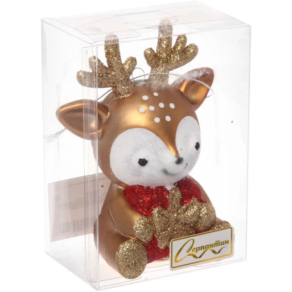 Ёлочная игрушка «Весёлый оленёнок» 8*5.5*11.5 см
