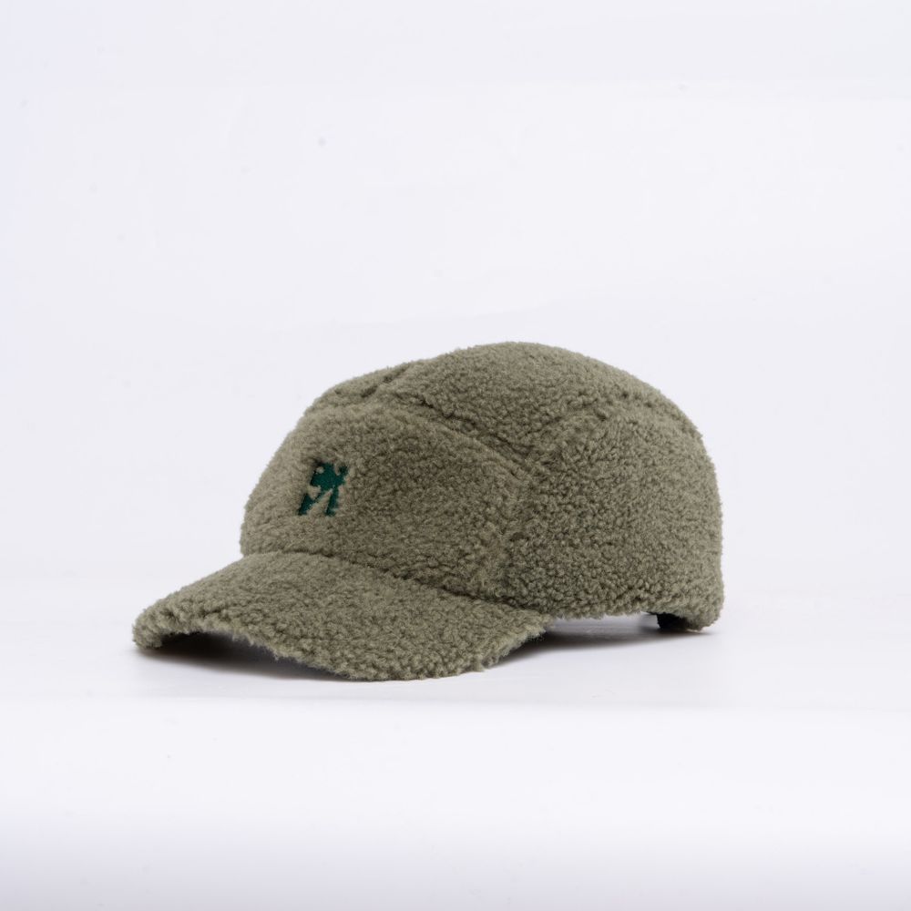 Кепка Якорь Пятипанелька Танкер зеленая шерпа