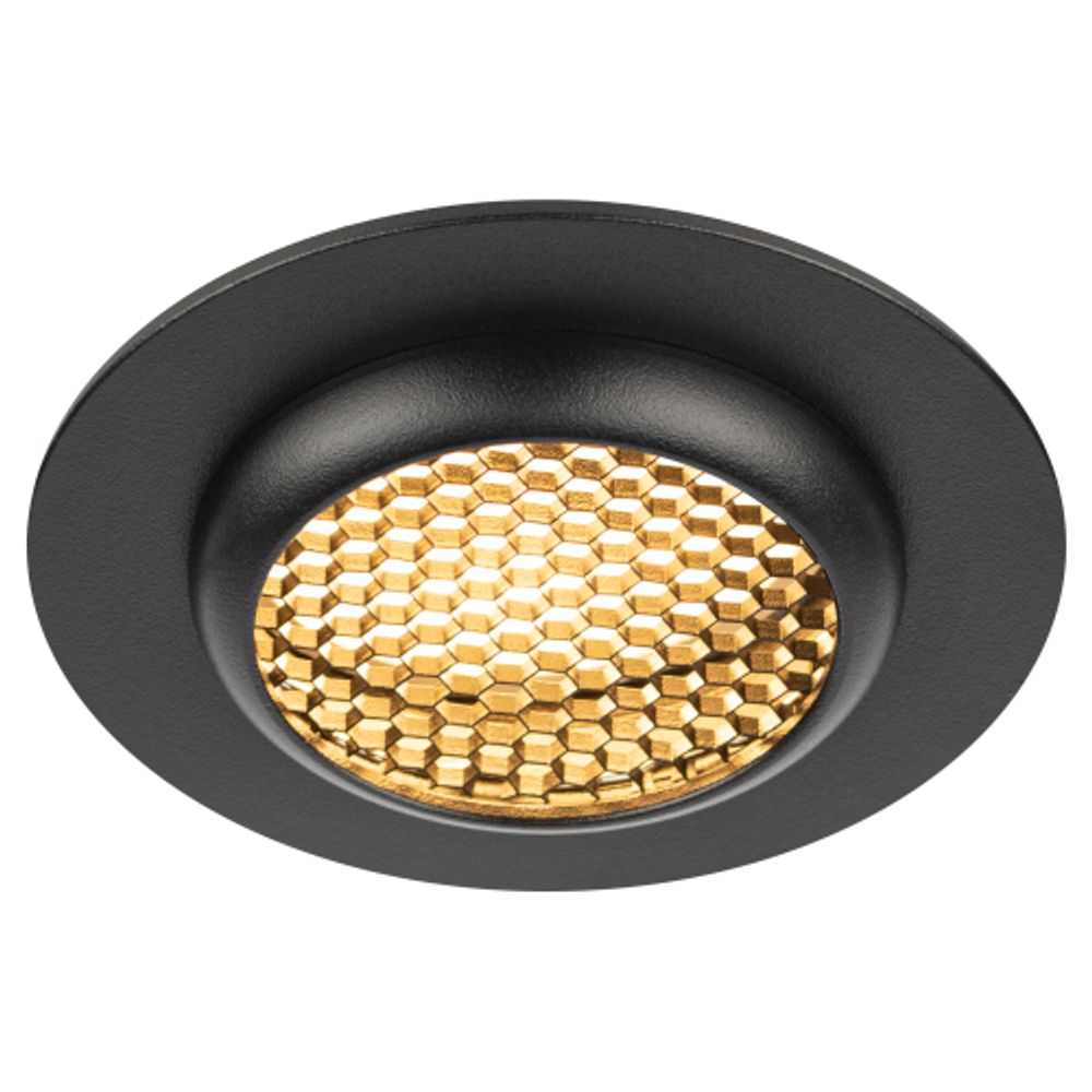 Светильник встраиваемый алюминиевый ЭРА KL109 BK под лампу MR16 GU5.3 черный матовый | Алюминиевые встраиваемые светильники