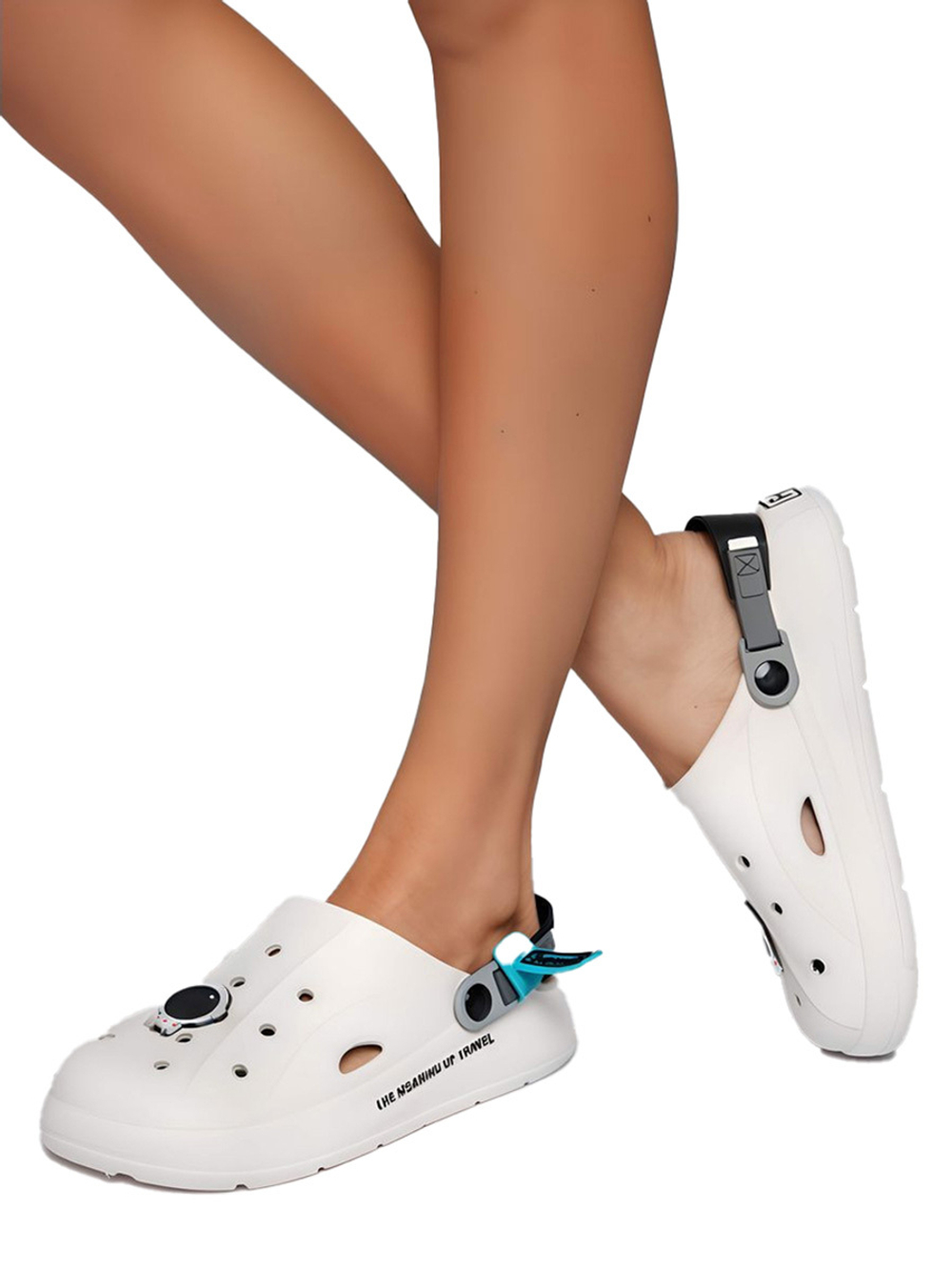 Сабо SAB CLOGSY W-60 с амортизирующей пяткой, молочный, 38-39