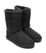 Хлопковое угги Bartle EMU Australia - серый(W13142)