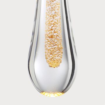 Стеклянный подвесной светильник в форме капли FIAL B