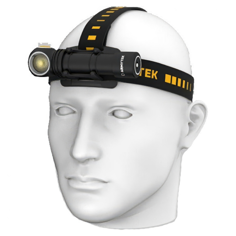 Фонарь Armytek Wizard C2 Pro XHP50.2 Magnet USB (теплый свет) (чехол) — магнитная зарядка с быстрой зарядкой за 3 часа 40 минут.