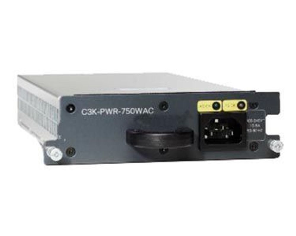 Блок питания Cisco 750Wt Power Supply C3K-PWR-750WAC