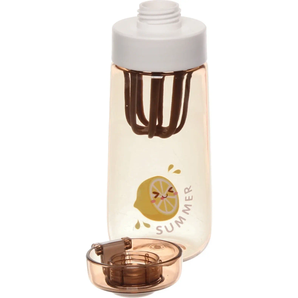 Бутылка питьевая пластиковая 430мл «Фрукты Лето»