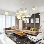 Ceiling design lamp  Kopra Burst No 433 by David Weeks Studio (White)