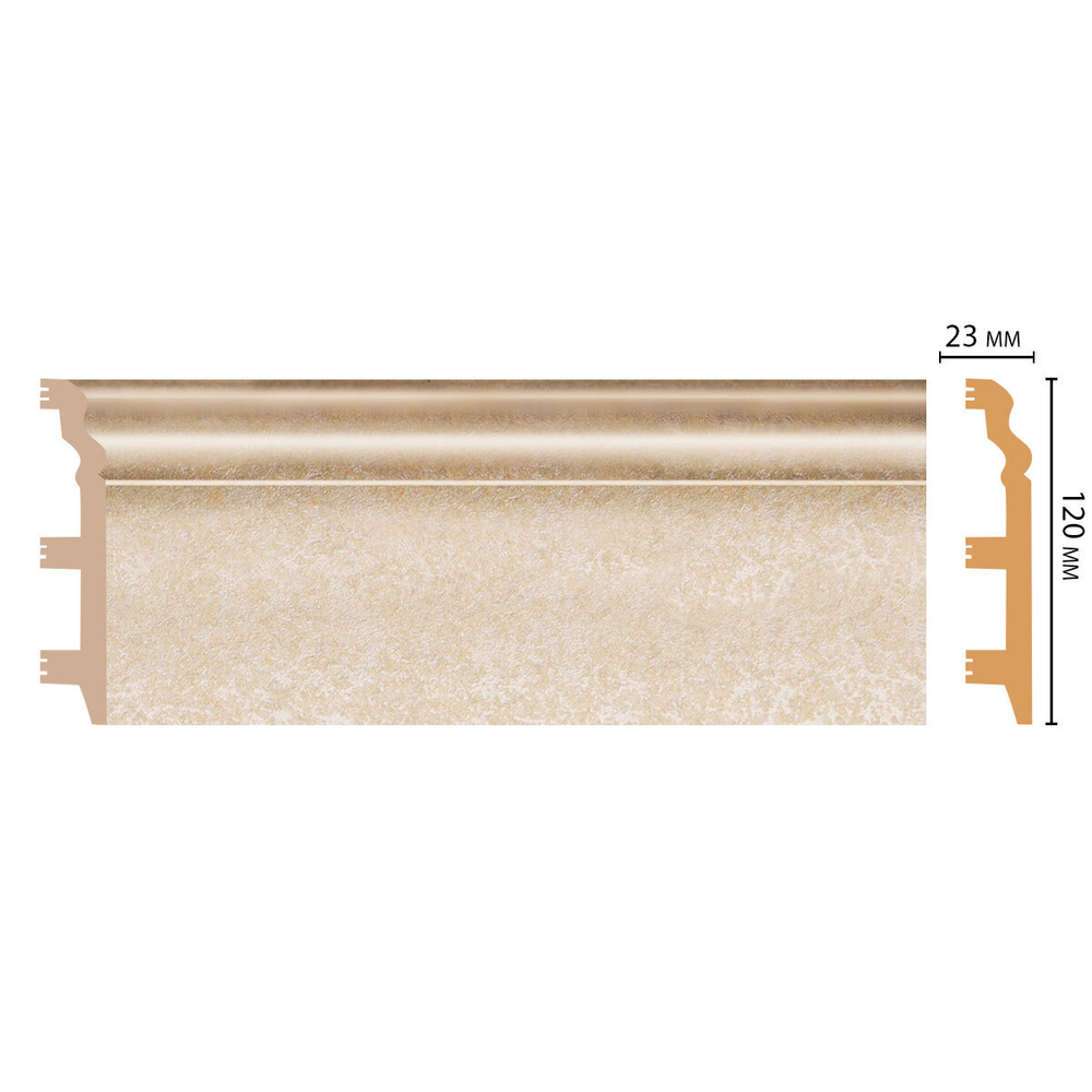 Плинтус Decomaster D233 D233-18D